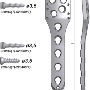 Płytka blokowana do nasady bliższej kości ramiennej (mała)